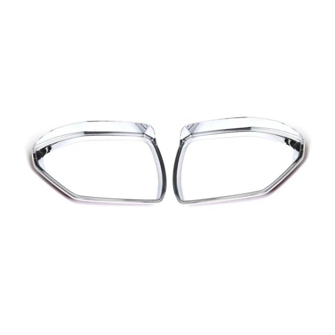 Side Mirror Rain Visor Chrome Pair for 2022-2023 Hyundai Tucson