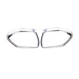 Side Mirror Rain Visor Chrome Pair for 2022-2023 Hyundai Tucson