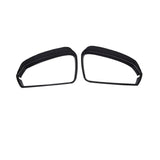 Side Mirror Rain Visor Pair Carbon Fiber Look for 2021-2024 Volkswagen Taos