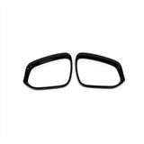 Side Mirror Rain Visor Pair Gloss Black for 2014-2024 Toyota 4Runner