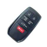 Toyota Sienna HYQ14FBX six-button smart remote detail 2