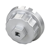 Silver 64mm 14 Flute Oil Filter Wrench Socket Tool for Toyota Lexus 2.5L-5.7L – product image 8