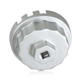 Silver 64mm 4-Slot Oil Filter Housing Wrench Fits for Toyota Tacoma Tundra 3/8 – product image