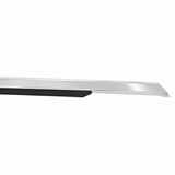 Close-up of Sonata fender trim tapered chrome end
