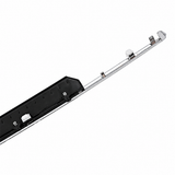 Sonata fender molding rear end and retaining hardware
