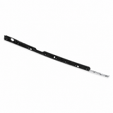 Full rear view of Sonata fender trim with black backing and retaining clips