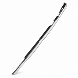Right-side Hyundai Sonata fender garnish 87712-L1100, chrome exterior view