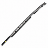 Rear mounting channel and retaining clips of Hyundai Sonata right fender trim