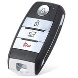 Kia Sorento four-button smart remote pair, view 3