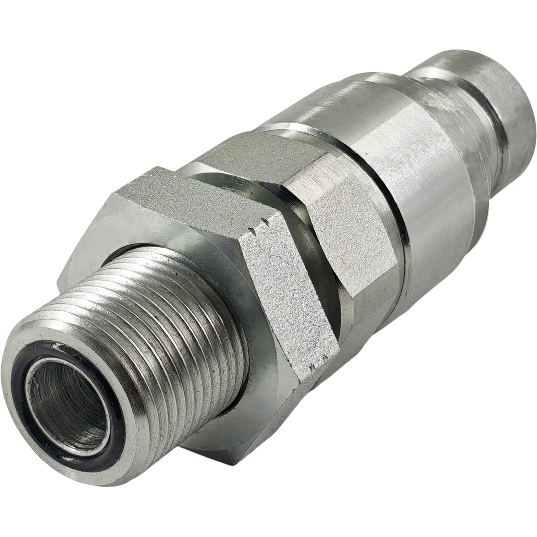 Male flat face hydraulic quick coupler 193-8334 for Caterpillar - product view 1