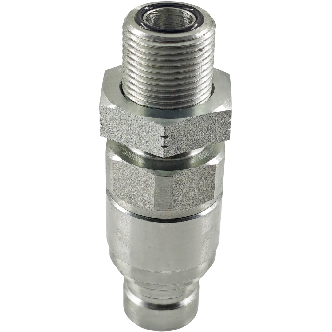 Male flat face hydraulic quick coupler 193-8334 for Caterpillar - product view 3