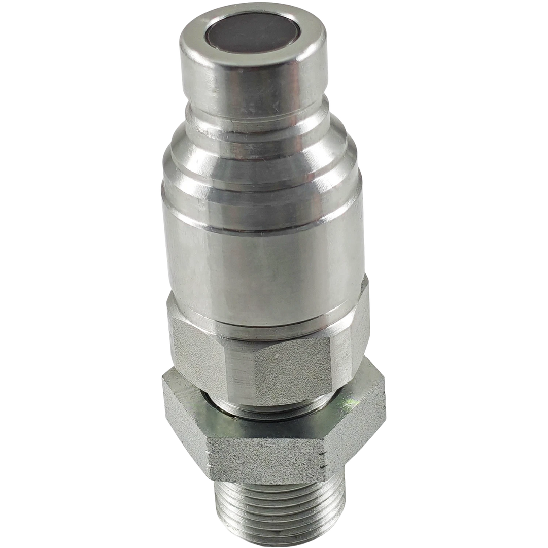 Male flat face hydraulic quick coupler 193-8334 for Caterpillar - product view 5