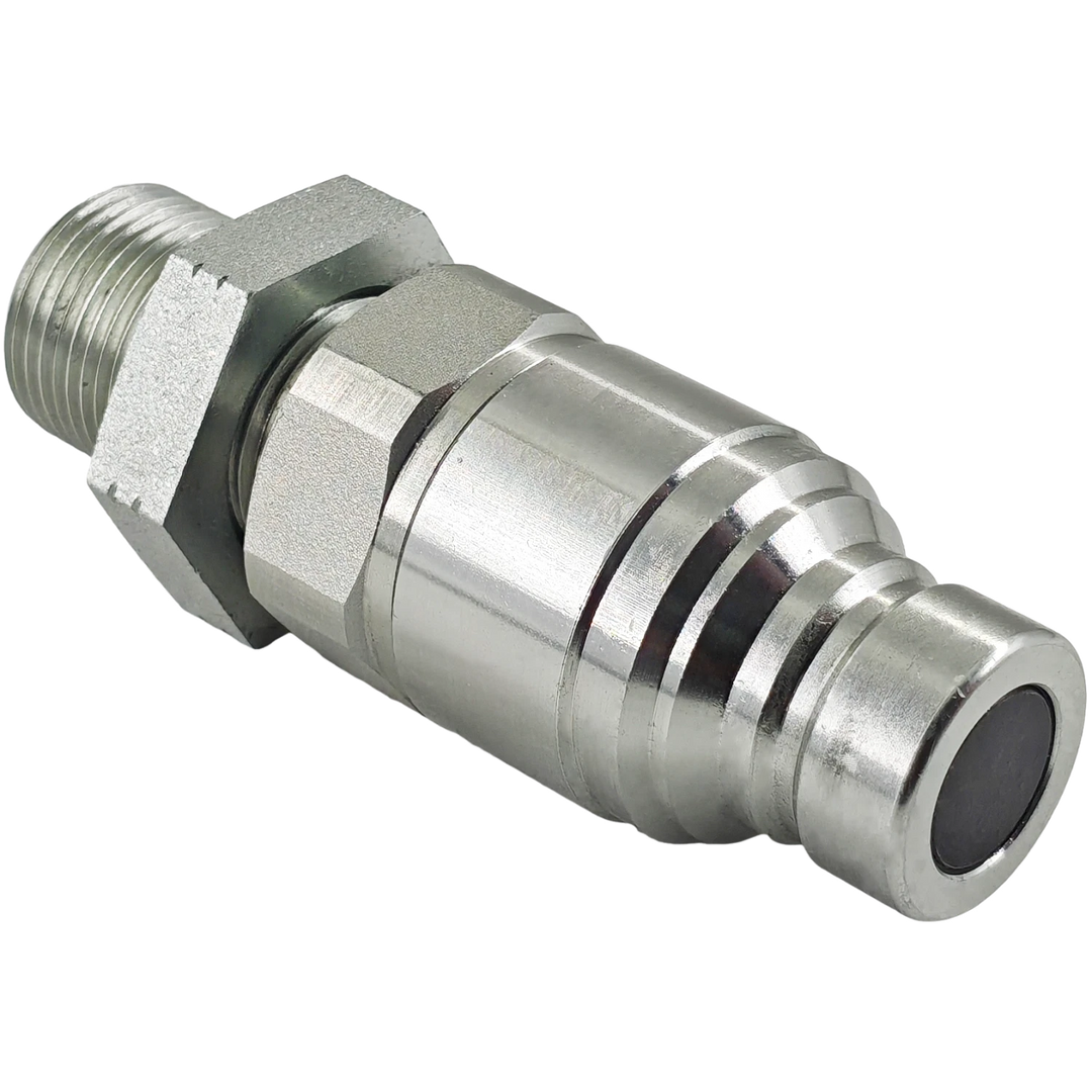 Male flat face hydraulic quick coupler 193-8334 for Caterpillar - product view 8