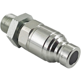 Male flat face hydraulic quick coupler 193-8334 for Caterpillar - product view 8