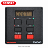 LCD Display Repair Service for Raymarine Raytheon Autohelm ST4000 Wheel Autopilot Control Head Z140