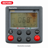 LCD Display Repair Service for Raymarine Autohelm ST6002 SmartPilot Control Head E12098-P