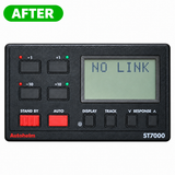 LCD Display Repair Service for Raymarine Autohelm ST7000 Control Head Z082 Q026