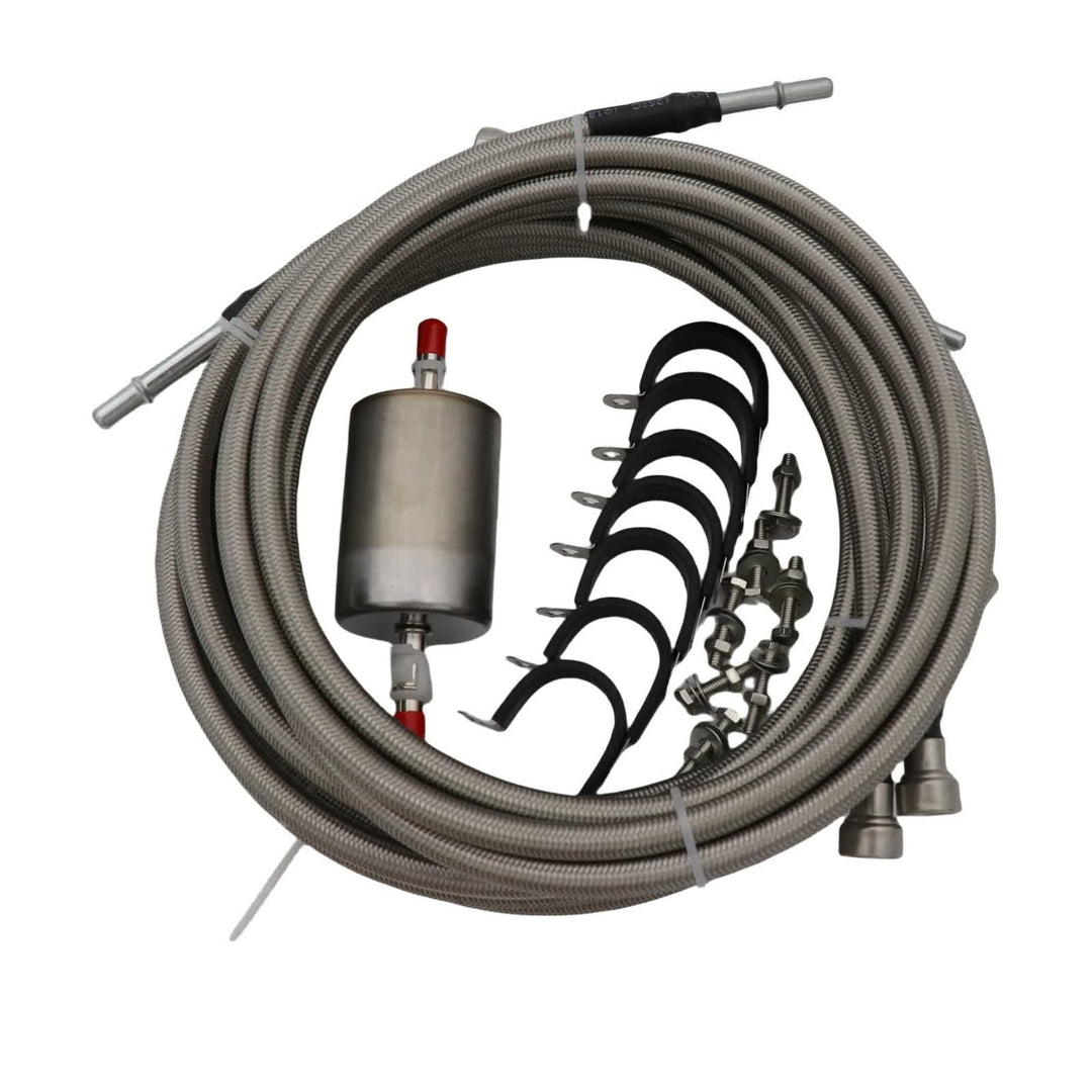 Stainless Steel Fuel Line Kit for 1999-2003 Chevrolet Silverado and GMC Sierra
