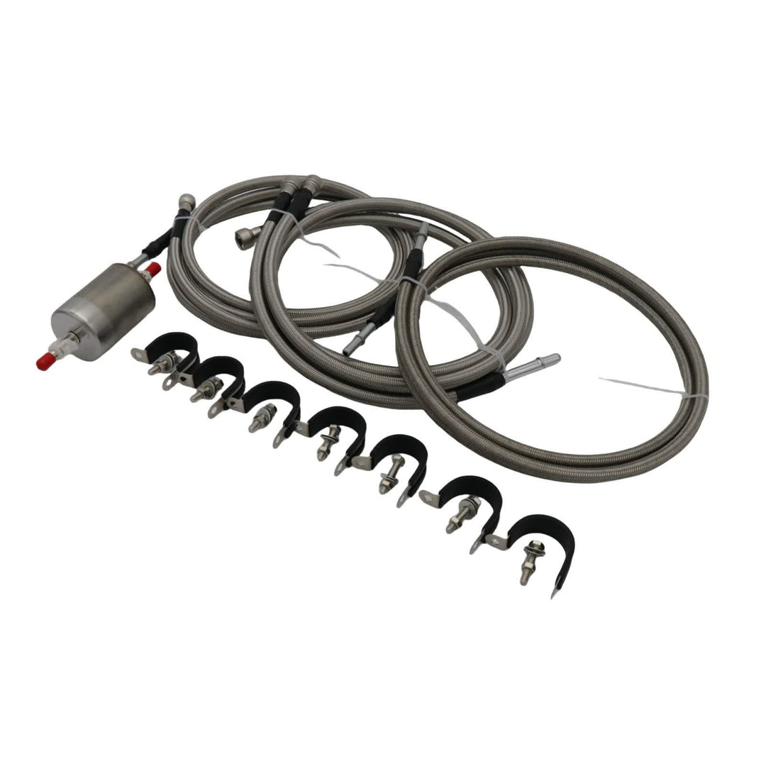 Stainless Steel Fuel Line Kit for 1999-2003 Chevrolet Silverado and GMC Sierra