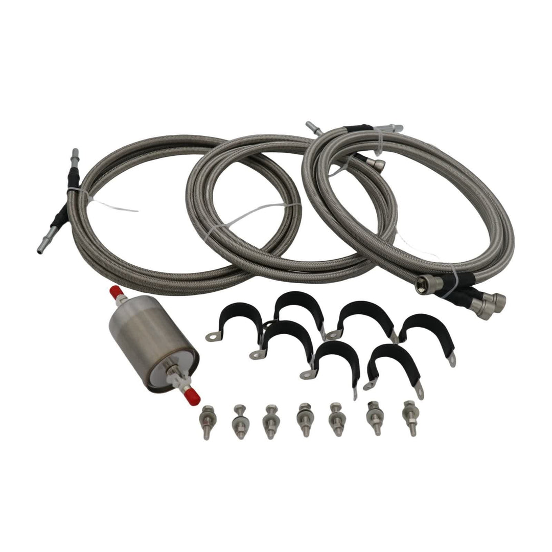 Stainless Steel Fuel Line Kit for 1999-2003 Chevrolet Silverado and GMC Sierra