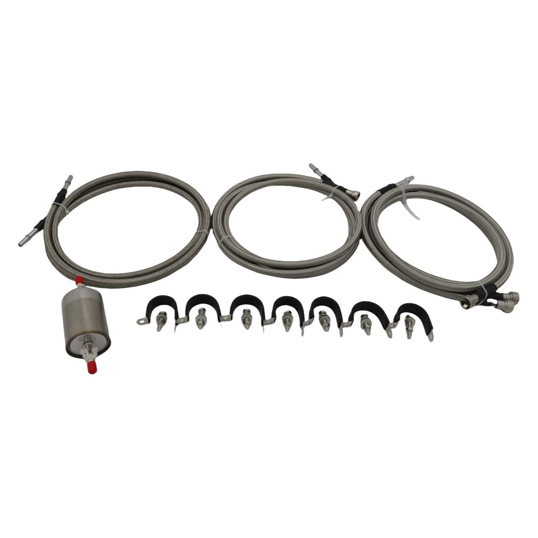 Stainless Steel Fuel Line Kit for 1999-2003 Chevrolet Silverado and GMC Sierra