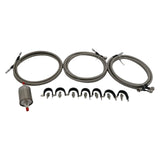 Stainless Steel Fuel Line Kit for 1999-2003 Chevrolet Silverado and GMC Sierra