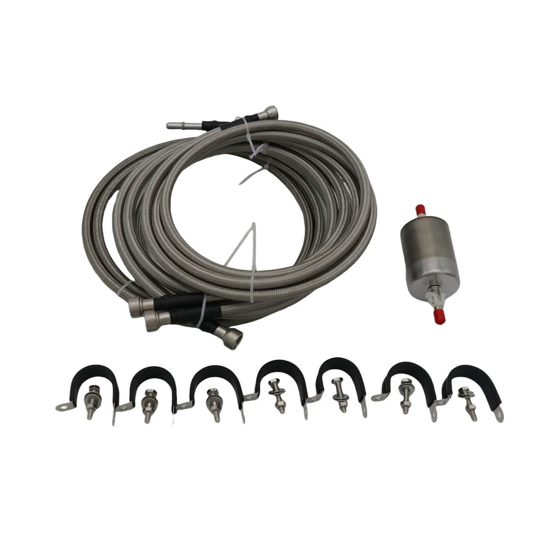Stainless Steel Fuel Line Kit for 1999-2003 Chevrolet Silverado and GMC Sierra