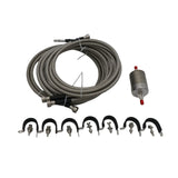 Stainless Steel Fuel Line Kit for 1999-2003 Chevrolet Silverado and GMC Sierra