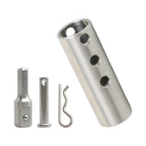 Stainless Steel Trailer Jack Electric Drill Adapter With 1/2 In Socket Bit – product image
