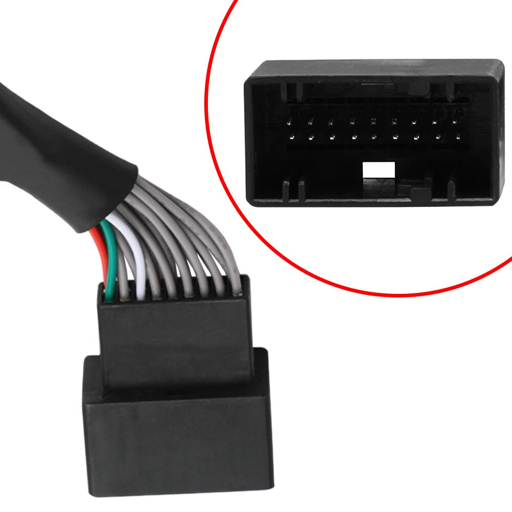 VW Tiguan Earlier-Style Auto Start-Stop Memory Adapter Cable – original connector detail 2