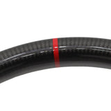 Steering Wheel Real Carbon Fiber For 2010-2014 Ford Mustang Flat Leather – product image 8