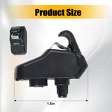 Sun Visor Clip Hook Black Retainer for 2014-2017 Maserati Ghibli Quattroporte – product image 2
