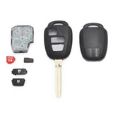 Toyota GQ4-52T H-chip remote head key pair, view 4