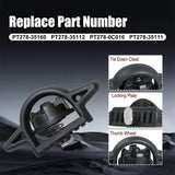 Tailgate Bed Cleat Cargo Box Anchors for Toyota Tacoma 2005-2022 – product image 3