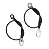 Tailgate Support Cable Pair for 1983-1997 Ford F-250 and F-350