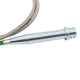 TH350 STAINLESS BRAIDED KICKDOWN CABLE SBC BBC TRANSMISSION DETENT FOR GM – product image 11