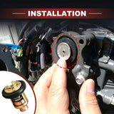 Thermostat 50℃ + Gasket for Yamaha Outboard 6E5-12411-30 688-12414-A1 688-12411-00 – product image 4