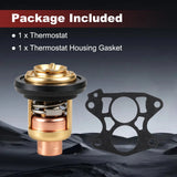 Thermostat 50℃ + Gasket for Yamaha Outboard 6E5-12411-30 688-12414-A1 688-12411-00 – product image 9