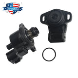 Throttle Position Sensor and Idle Air Control Valve for 02-07 Mitsubishi Lancer US MD628318 – product image