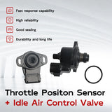 Throttle Position Sensor and Idle Air Control Valve for 02-07 Mitsubishi Lancer US MD628318 – product image 3