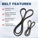 Timing Belt Tensioner and Oil Pump Belt Set for Ford Transit Courier Tourneo CM5G-6K245-AB – product image 12