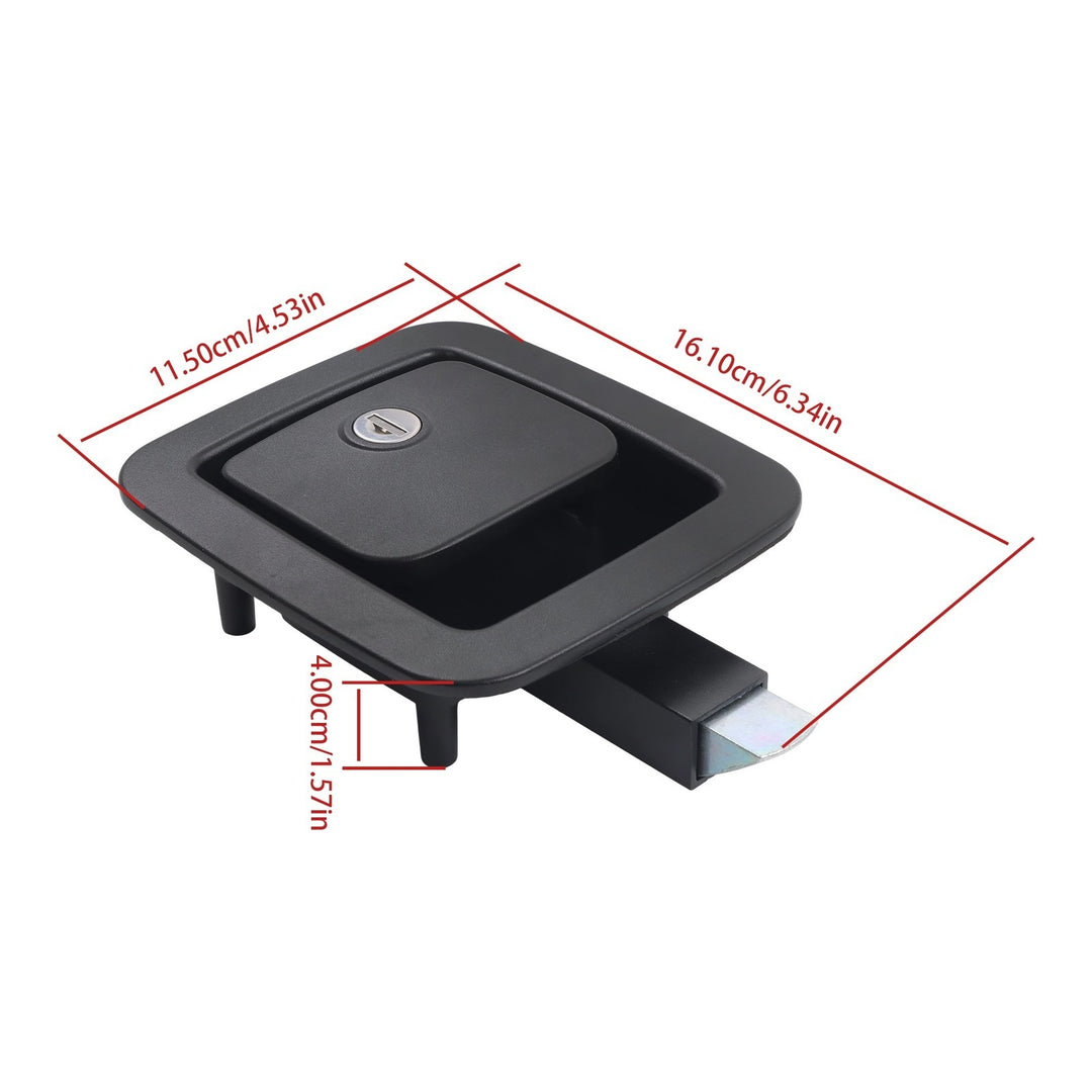 RV Storage Compartment Slam Latch for 3.9 x 3.3 in Cutouts R3-20-320