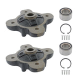 Rear Wheel Hub and Bearing Pair for 2013-2021 Polaris Ranger XP 900 1000 Crew 5137431-067