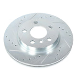 Front and Rear Drilled Brake Rotor and Pad Kit for 2015-2016 Mini Cooper F56 F57