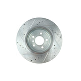 Front and Rear Drilled Brake Rotors and Pads for 2012-2018 BMW 640i F12 F13 Gran Coupe