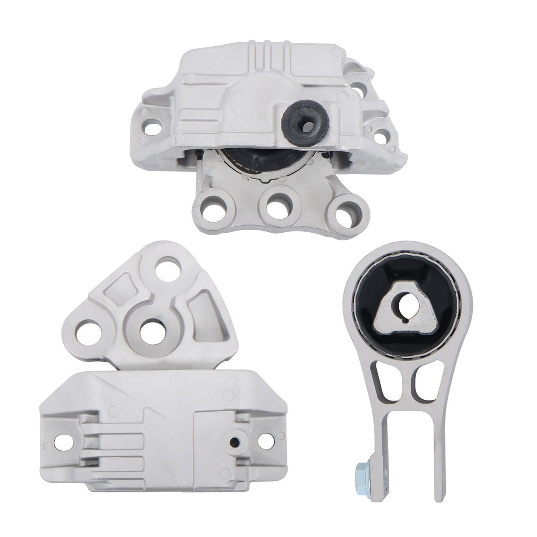 Engine and Transmission Mount Set for 2017-2021 Jeep Compass 2.4L Automatic, 3 Pieces