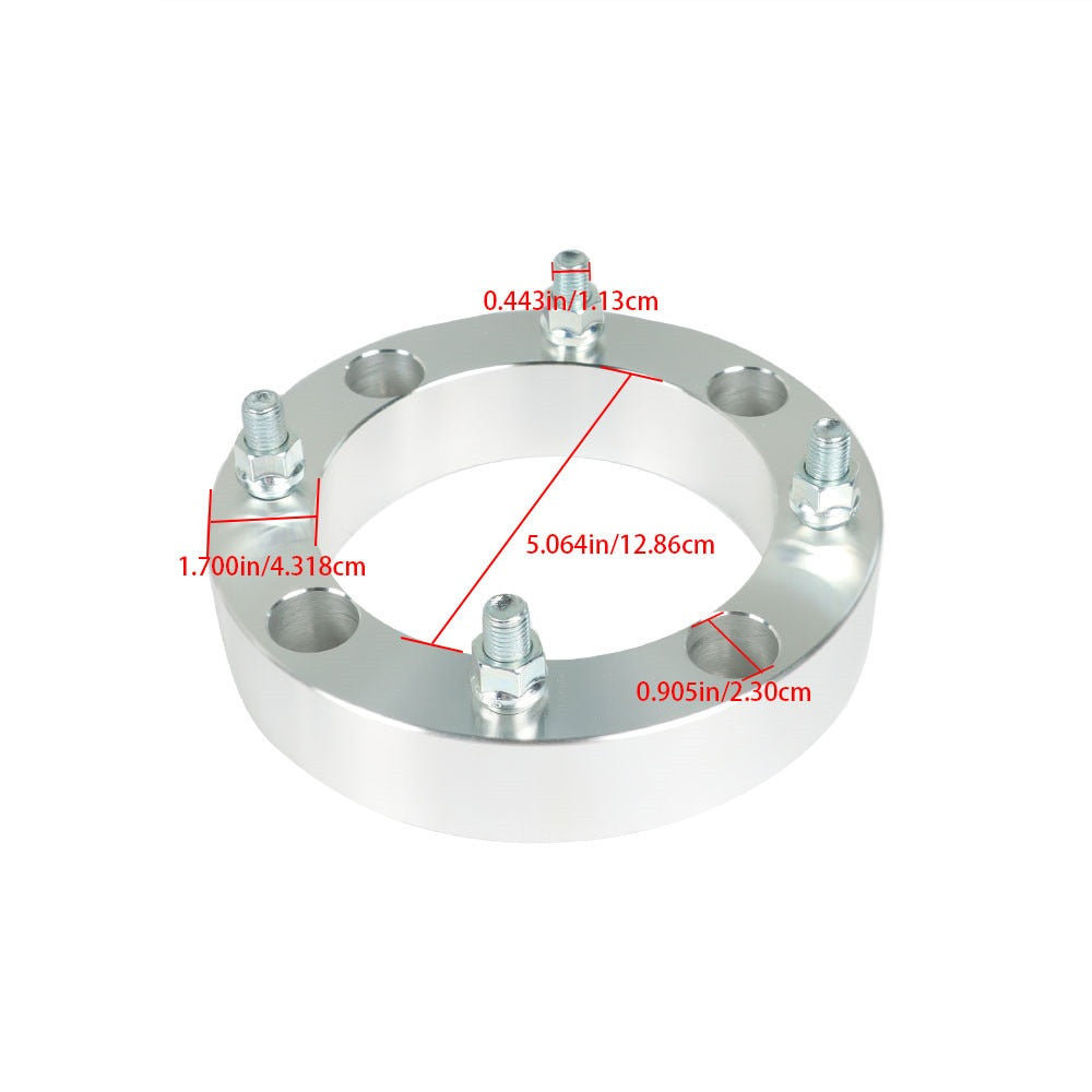Wheel Spacers 4x156 1.5 in for Polaris RZR and Ranger, Set of 4