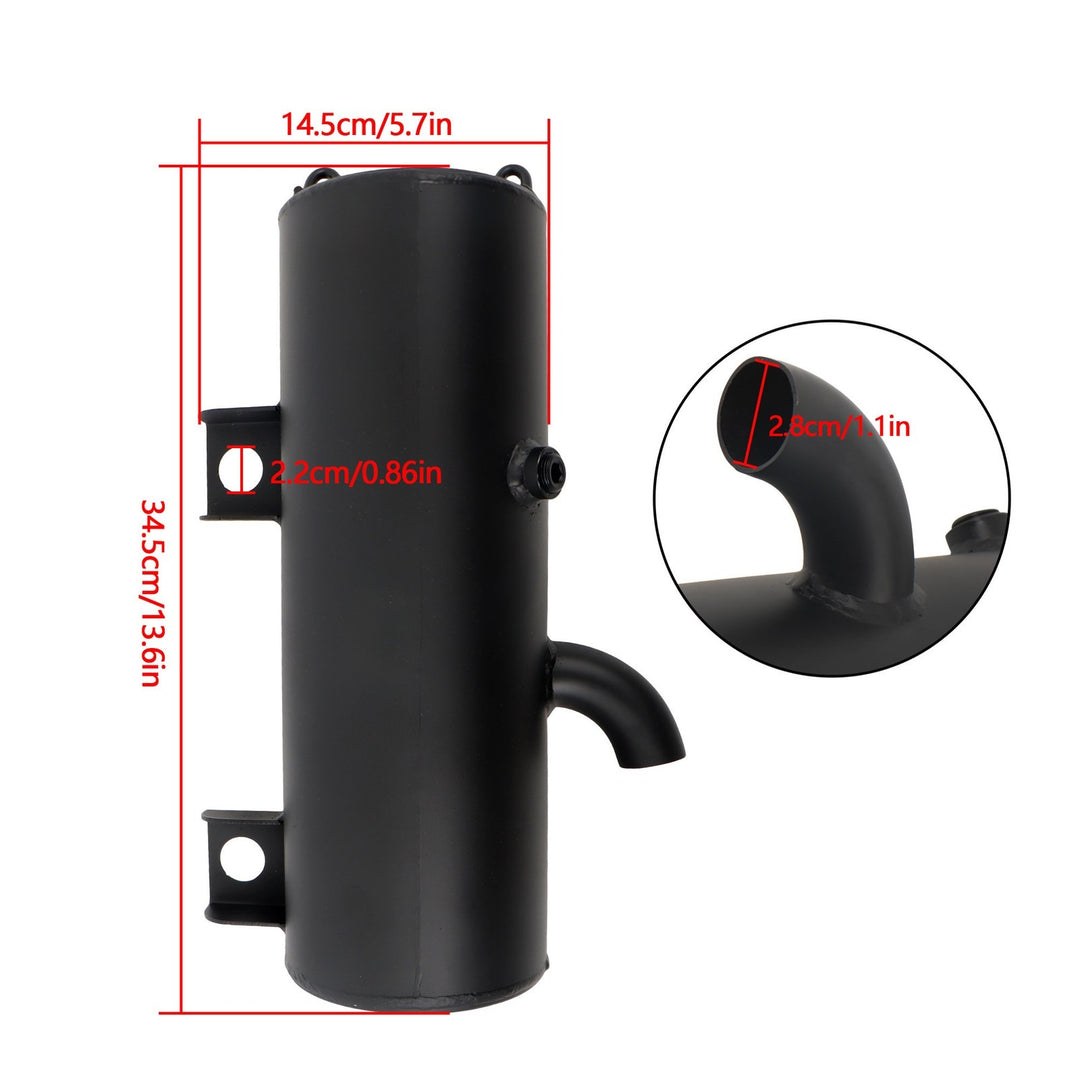 Exhaust Muffler with Gaskets for 2000-2012 Polaris Scrambler 500 1261006-489