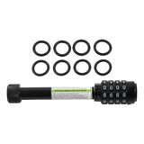 Keyless Combination Trailer Hitch Pin Lock 5/8 in for 2 in and 2-1/2 in Receivers