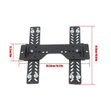 Universal ATV Snow Plow Mid Mount 105745, Black